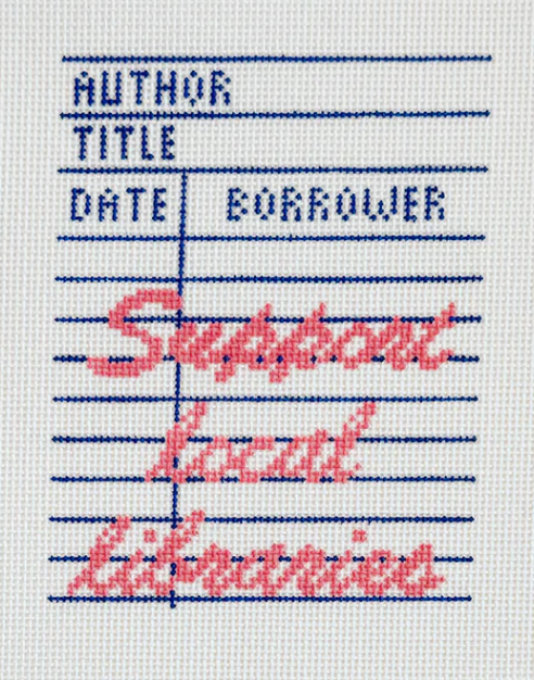 Library Checkout Card/Support Local Libraries