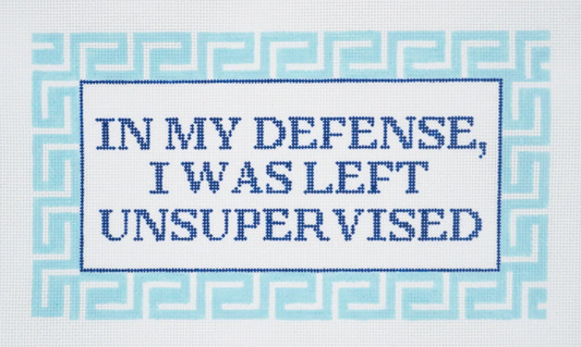 In My Defense, I Was Left Unsupervised