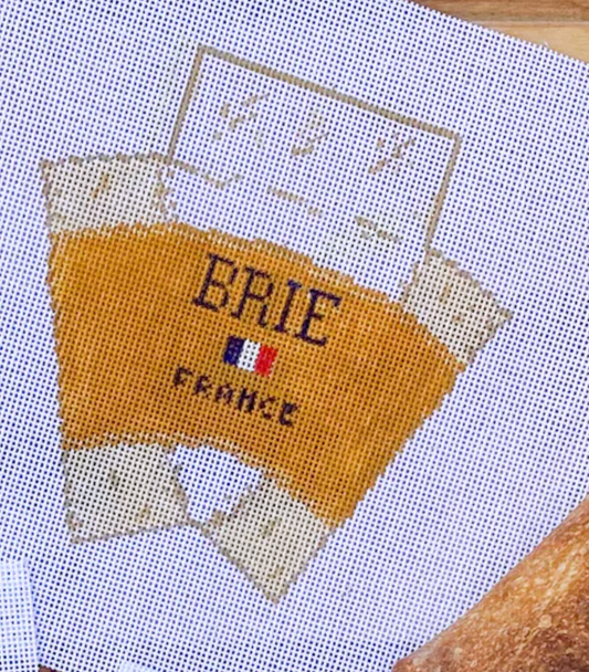 3D Wedge of Brie Cheese