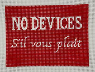 No Devices - Red