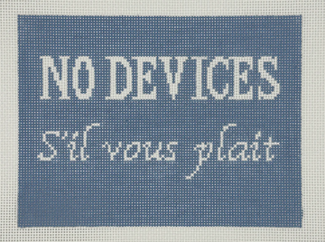 No Devices - Blue