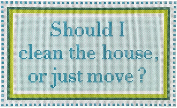 Should I Clean the House, or Just Move? - Turquoise
