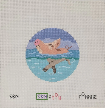 Swimming Pig