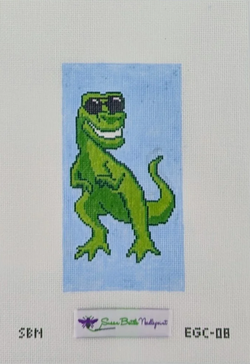 T-Rex with Glasses Eyeglass Case