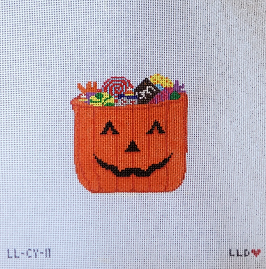 Pumpkin Candy Pot