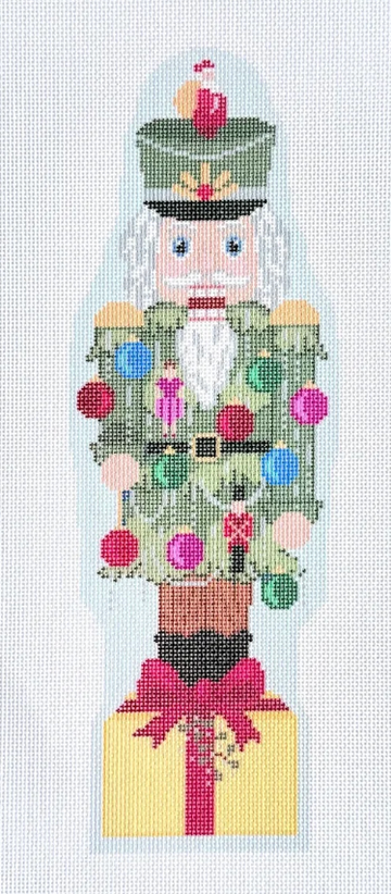 English Christmas Nutcracker Printed Canvas
