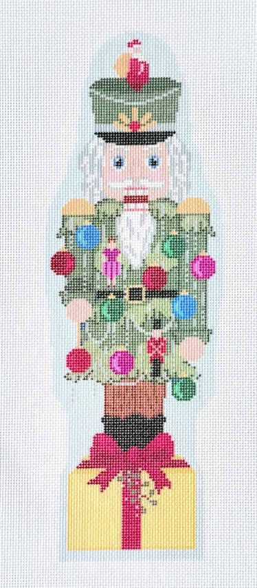 English Christmas Nutcracker Printed Canvas