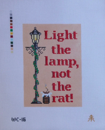 Light the Lamp, Not the Rat