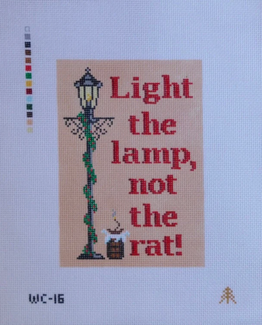Light the Lamp, Not the Rat