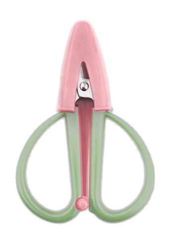 Pink and Green Snip Scissors