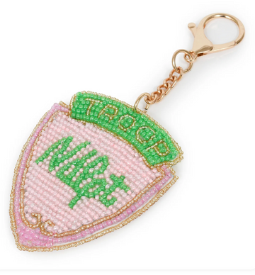 Troop NDLPT Bag Charm Pink