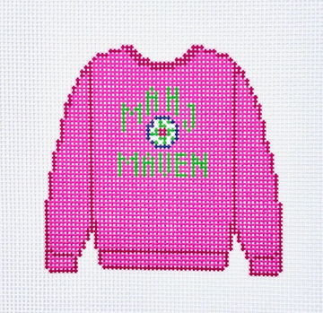 Mahj Maven Sweatshirt Pink