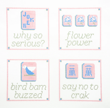 Mahjong Square Coasters