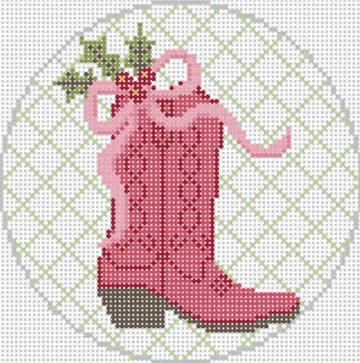 Boot & Bow Pink Boot