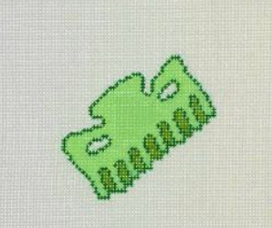 Hair Claw Clip Green