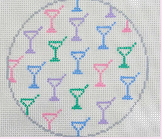 Martini Round Coaster
