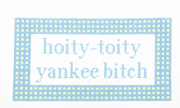 Hoity Toity Yankee B****h Pillow