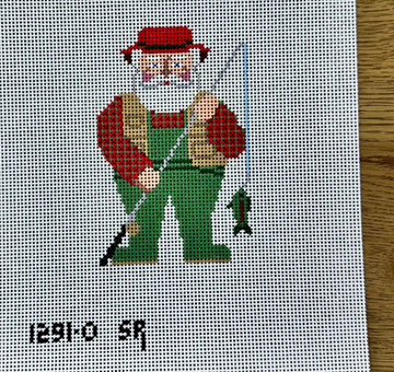 Fishing Santa