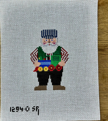 Santa with Train
