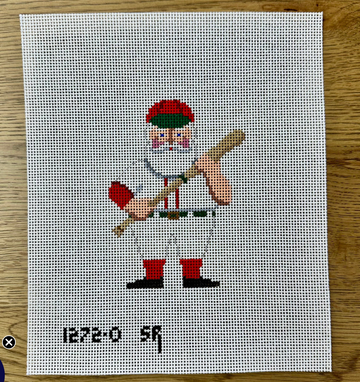 Baseball Santa