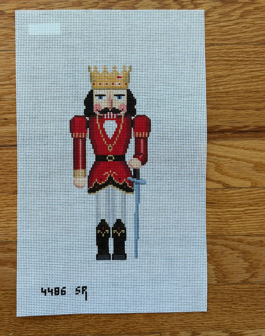 Red and Black Nutcracker King