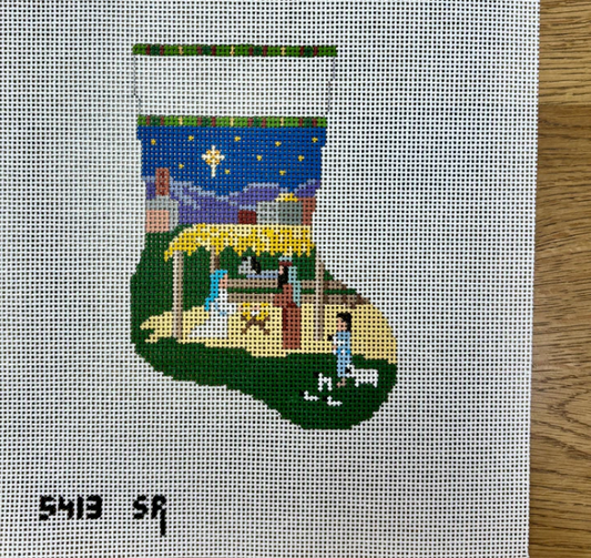 Nativity Stable Mini Stocking