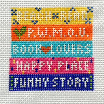 The Book Canvas: Contemporary Romance Book Stack