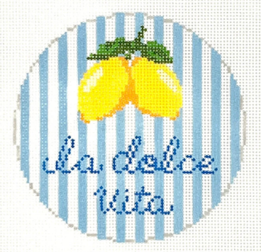 La Dolce Vita Lemons Round