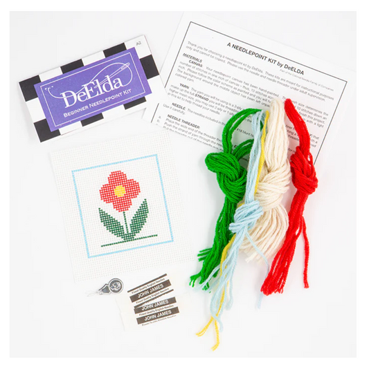 Kid's Kit: Red Flower