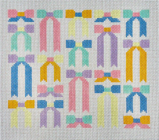 Top Knot Bow - Medium Pastel