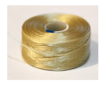 Sundance Beading Thread - Dark Cream