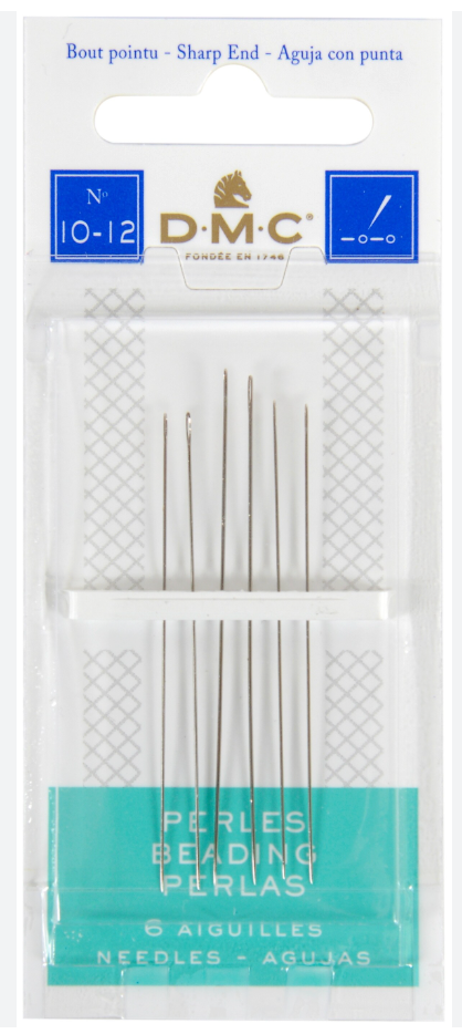 DMC Beading Needles Size 10/12