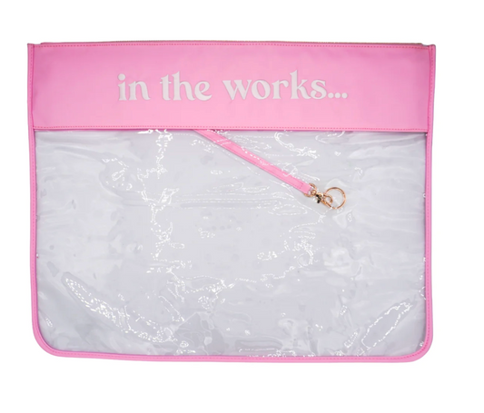 Extra Large In The Works Project Bag Bubblegum