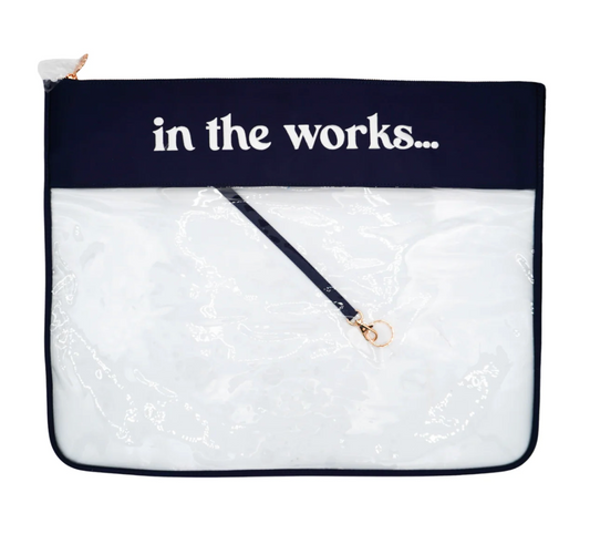 Extra Large In The Works Project Bag Navy