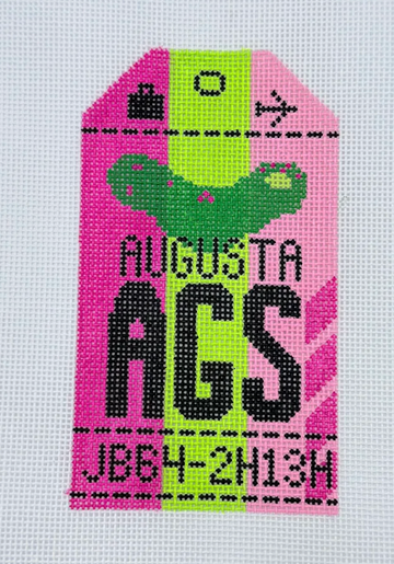 Augusta Retro Luggage Tag