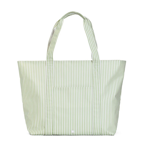 TRVL Jumbo Tote Pimlico Stripe Sage