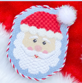 Santa with Pom Pom Hat