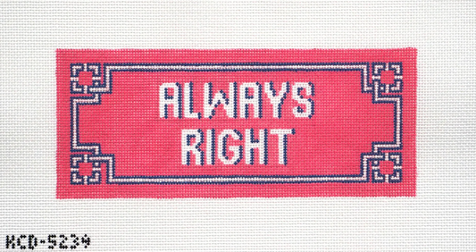 Always Right