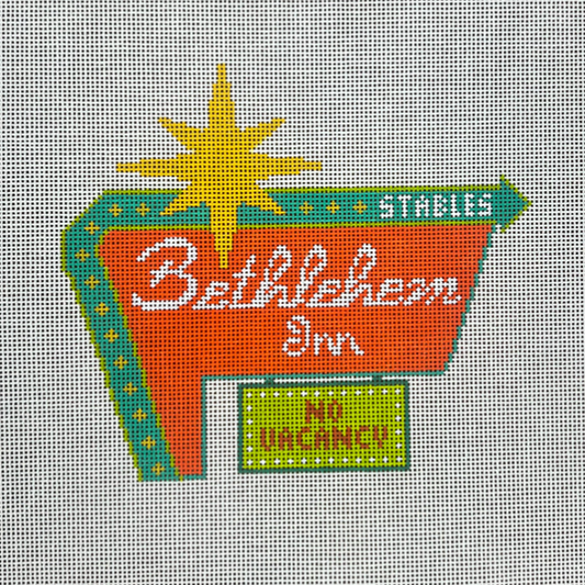 Bethlehem Inn Sign and Stitch Guide