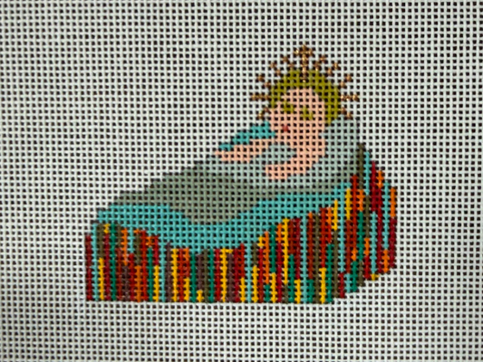 Mid Century Nativity Baby Jesus and Stitch Guide