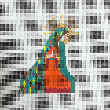 Mid Century Nativity Mary and Stitch Guide