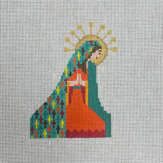 Mid Century Nativity Mary and Stitch Guide