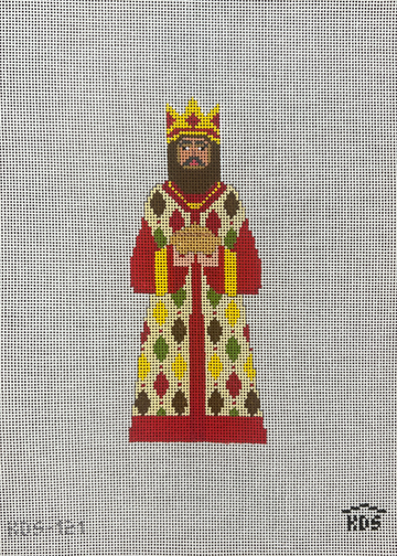 Mid Century Nativity First Wise Man and Stitch Guide