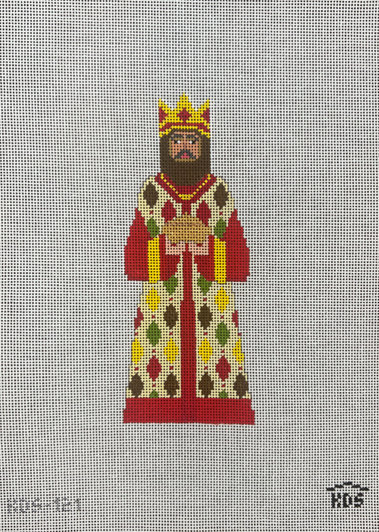 Mid Century Nativity First Wise Man and Stitch Guide