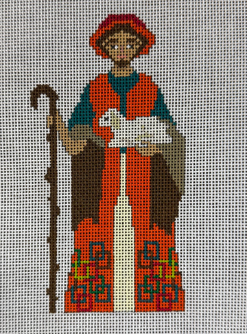 Mid Century Nativity Shepard and Stitch Guide