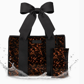 Case-Mate Tortoiseshell Bow Jelly Bag Tote