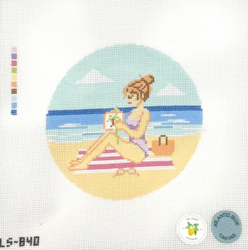 Beach Needlepointing