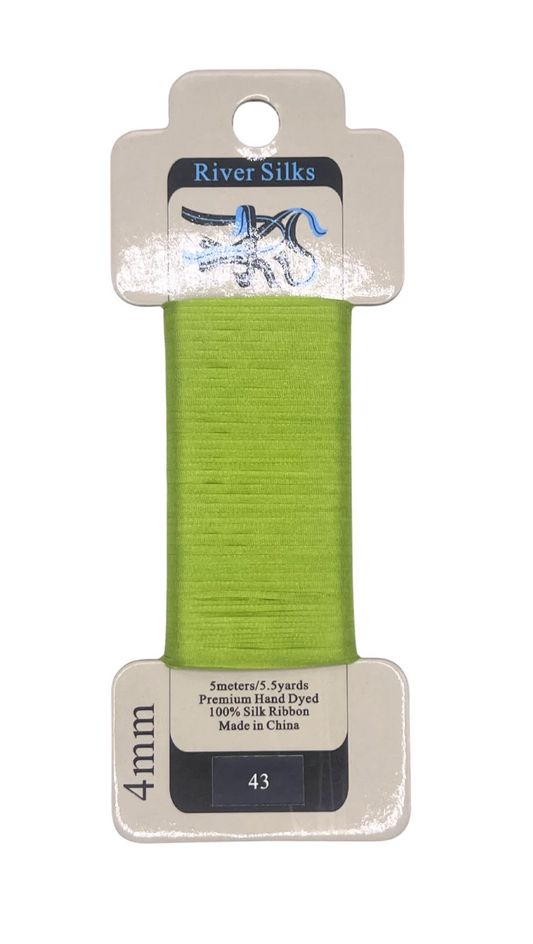 River Silks 4mm 043 Greenery