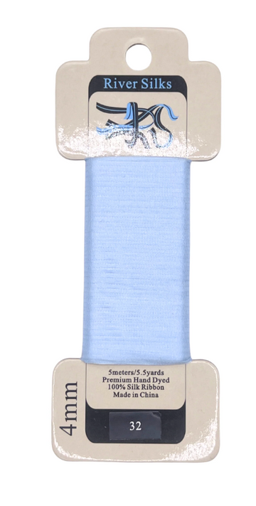 River Silks 4mm 032 Dream Blue