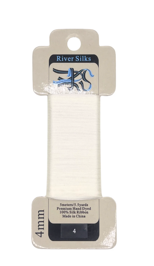 River Silks 4mm 04 Vanilla